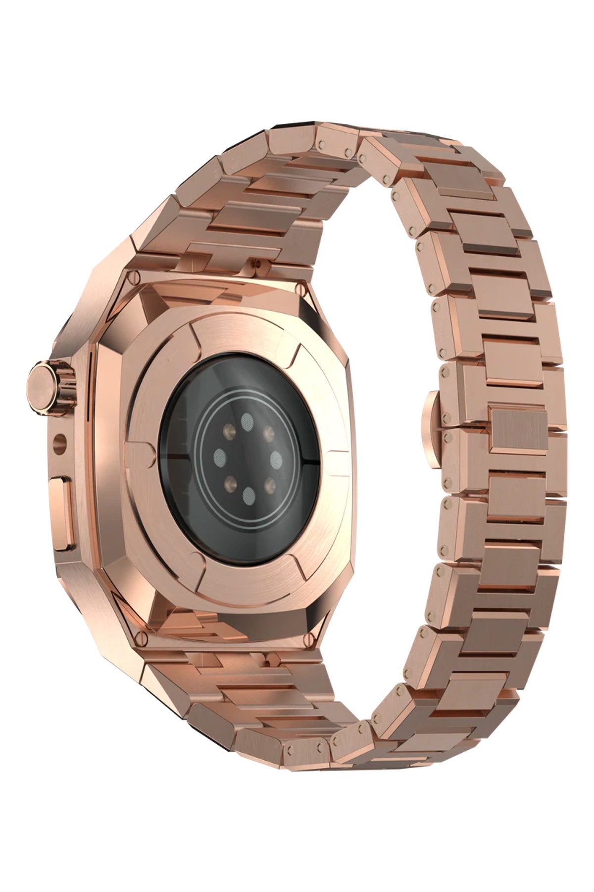 Apple Watch Uyumlu Belize Kasa Koruyucu Kordon Rose Gold  bikordon