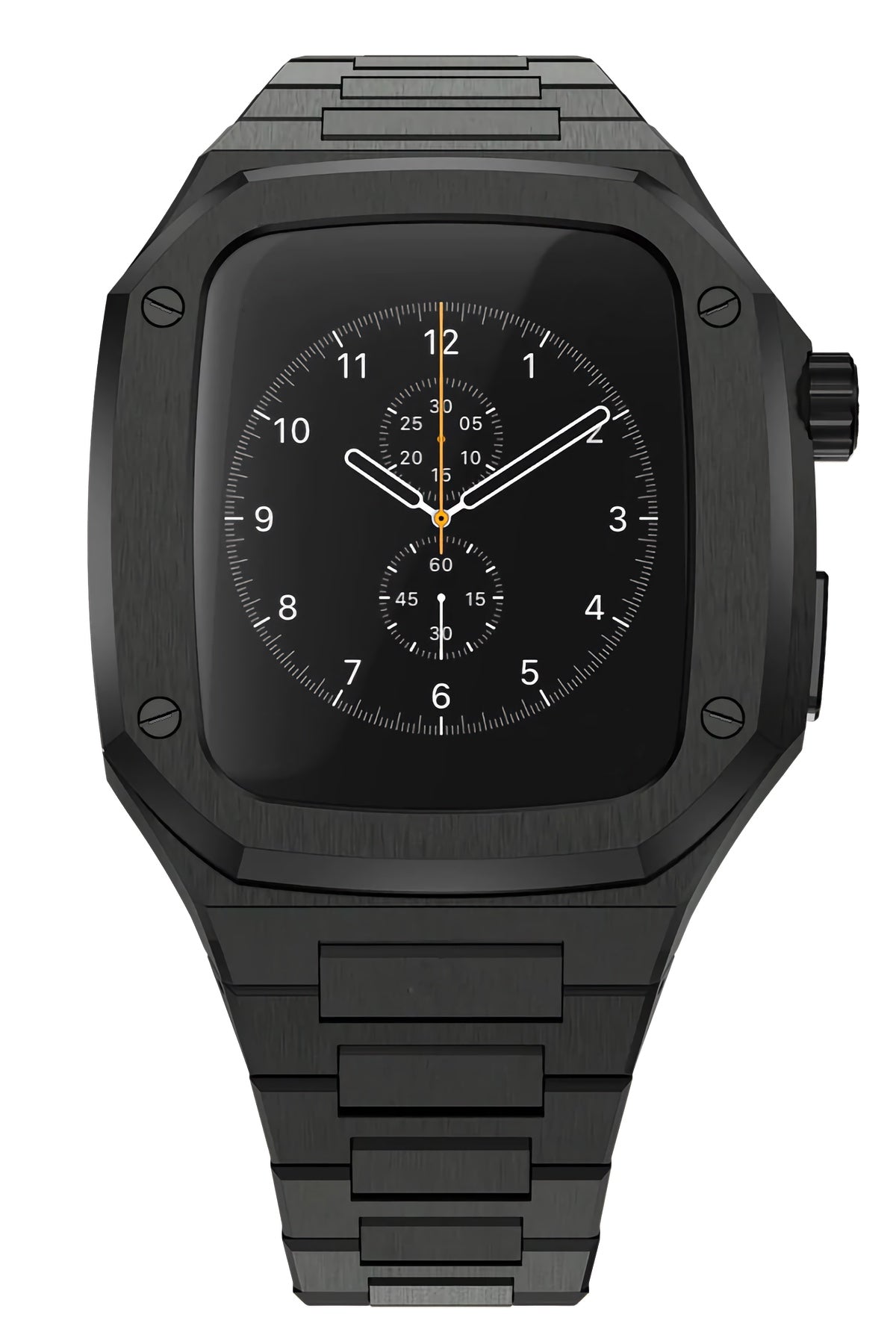 Apple Watch Uyumlu Belize Kasa Koruyucu Kordon Siyah  bikordon