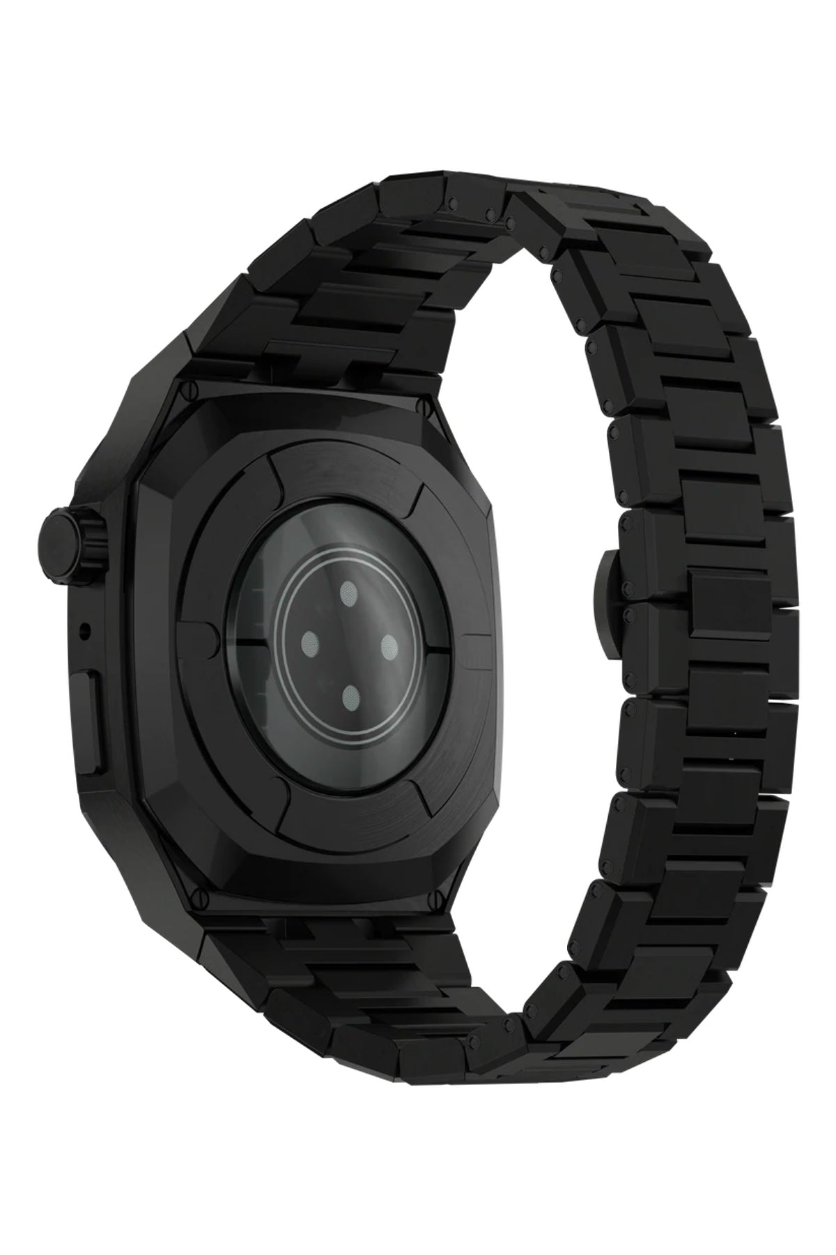 Apple Watch Uyumlu Belize Kasa Koruyucu Kordon Siyah  bikordon