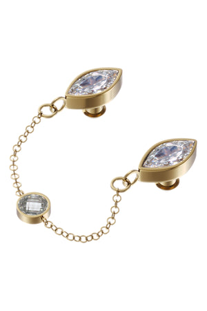 Apple Watch Uyumlu Kordon Süsü Charm Drop Gold bikordon