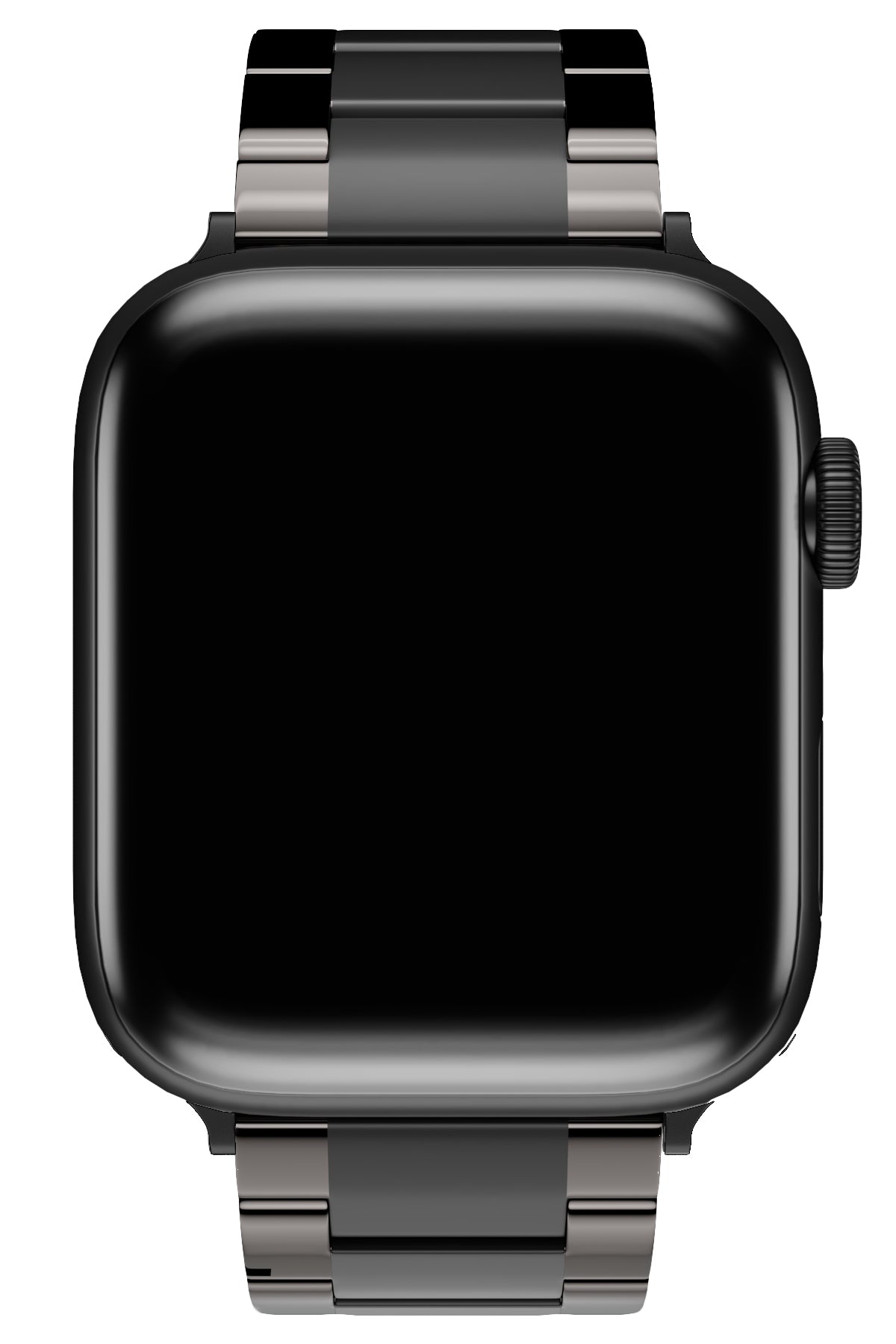 Apple Watch Uyumlu Mat Parlak Seramik Loop Kordon Siyah  bikordon