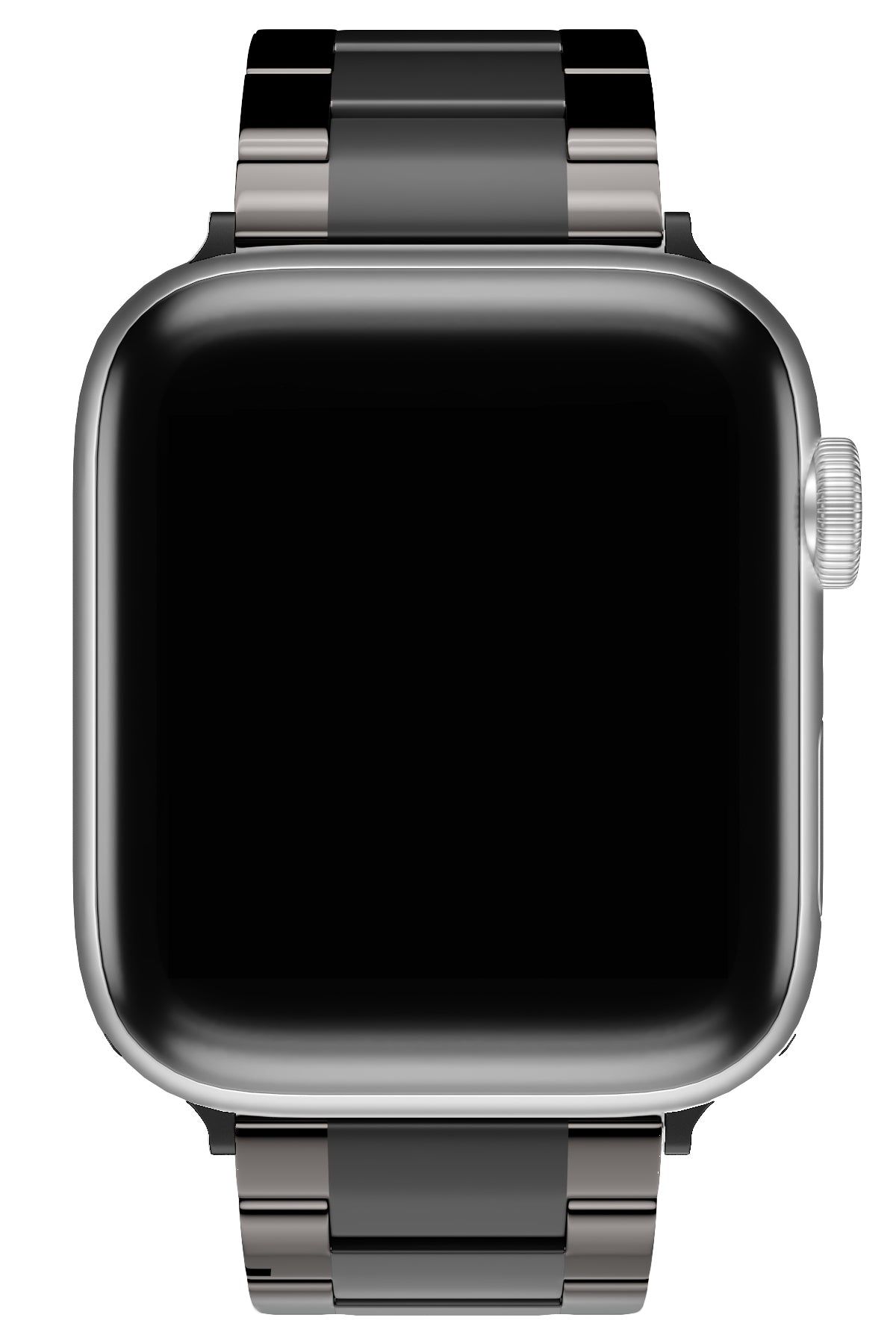 Apple Watch Uyumlu Mat Parlak Seramik Loop Kordon Siyah  bikordon
