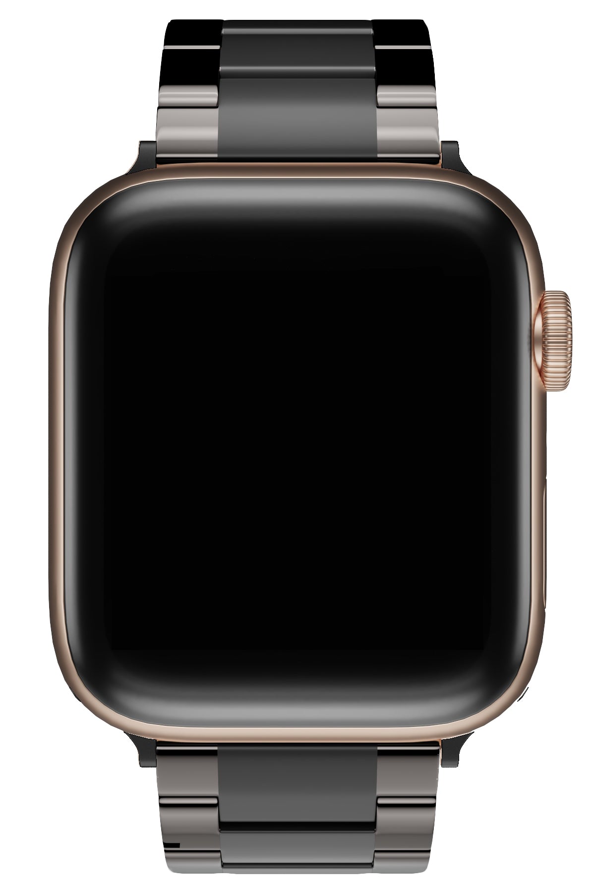 Apple Watch Uyumlu Mat Parlak Seramik Loop Kordon Siyah  bikordon