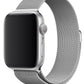 Apple Watch Uyumlu Çelik Milano Loop Gümüş