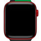 Apple Watch Uyumlu Silikon Spor Kordon Black Line