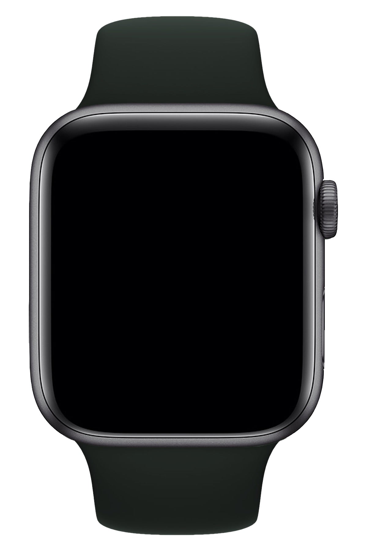 Apple Watch Uyumlu Silikon Spor Kordon Gece Yeşil  bikordon