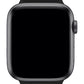 Apple Watch Uyumlu Baklalı Deri Loop Kordon Siyah