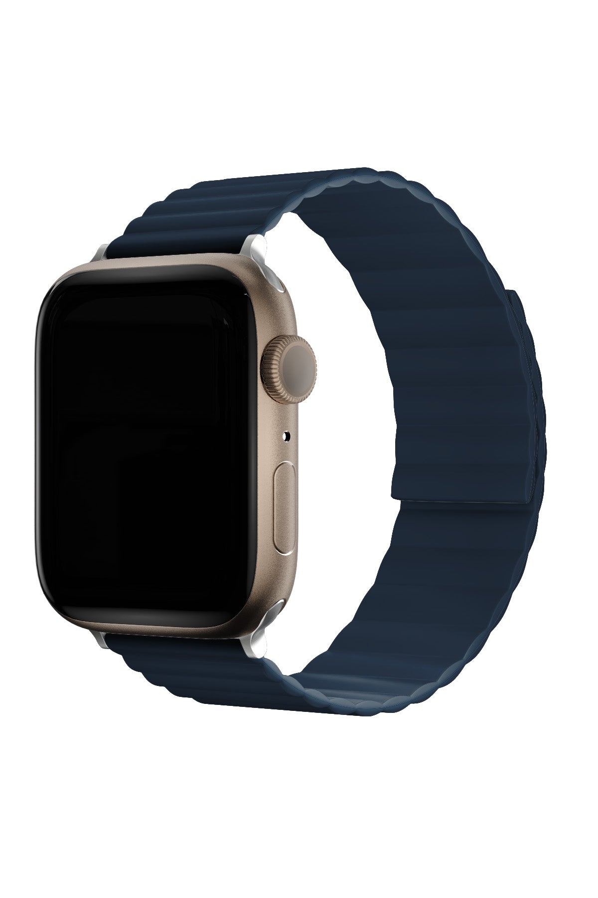 Apple Watch Uyumlu Baklalı Louis Loop Kordon Admiral Blue  bikordon