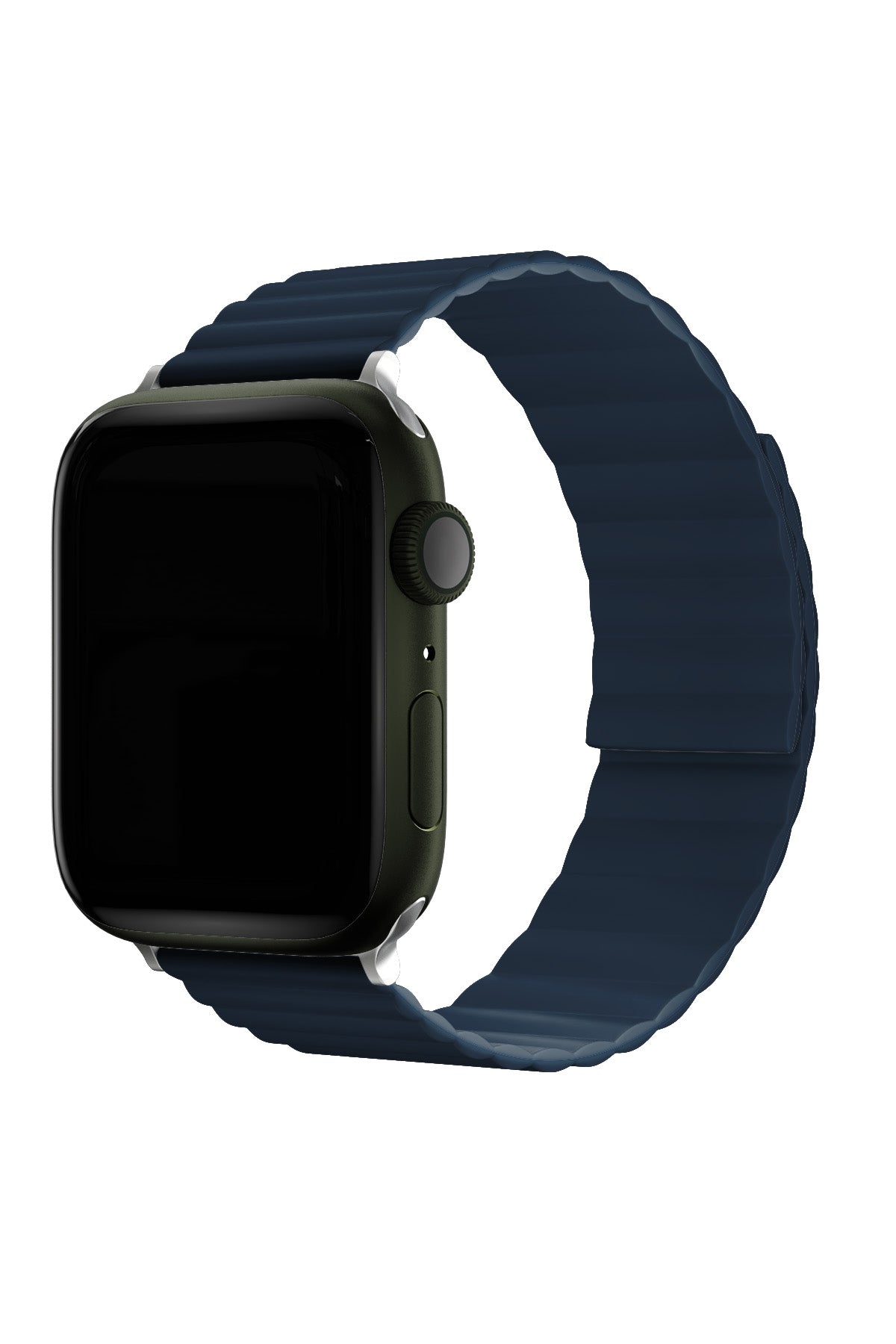Apple Watch Uyumlu Baklalı Louis Loop Kordon Admiral Blue  bikordon