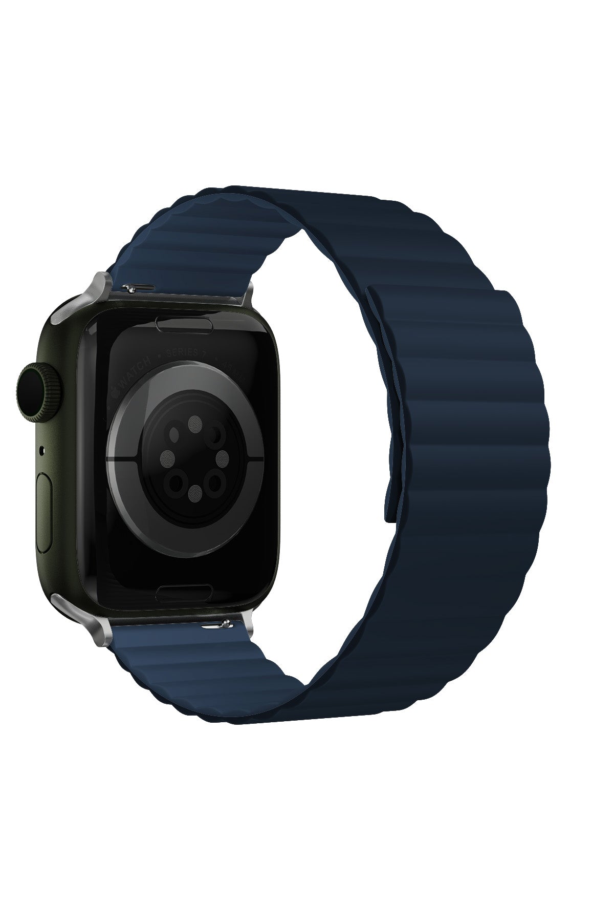 Apple Watch Uyumlu Baklalı Louis Loop Kordon Admiral Blue  bikordon