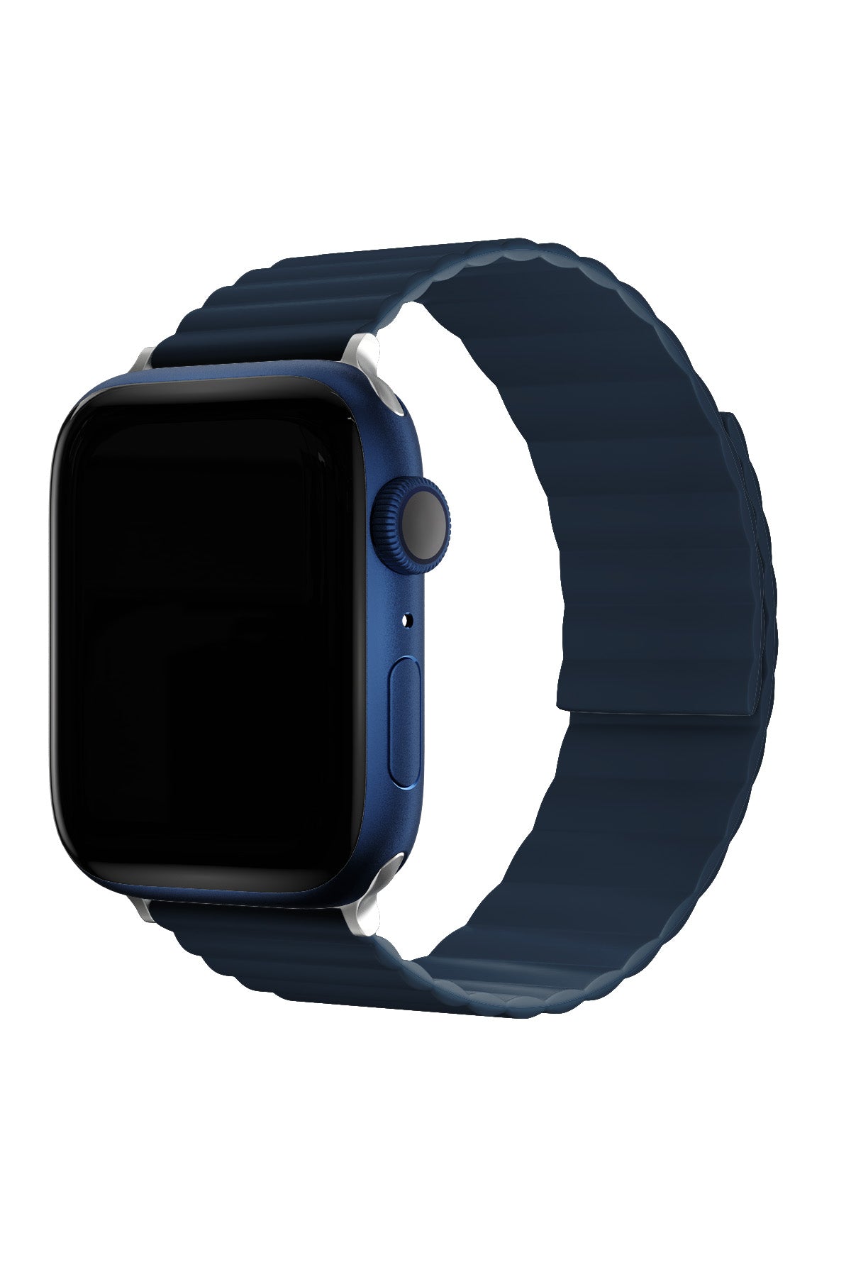 Apple Watch Uyumlu Baklalı Louis Loop Kordon Admiral Blue  bikordon