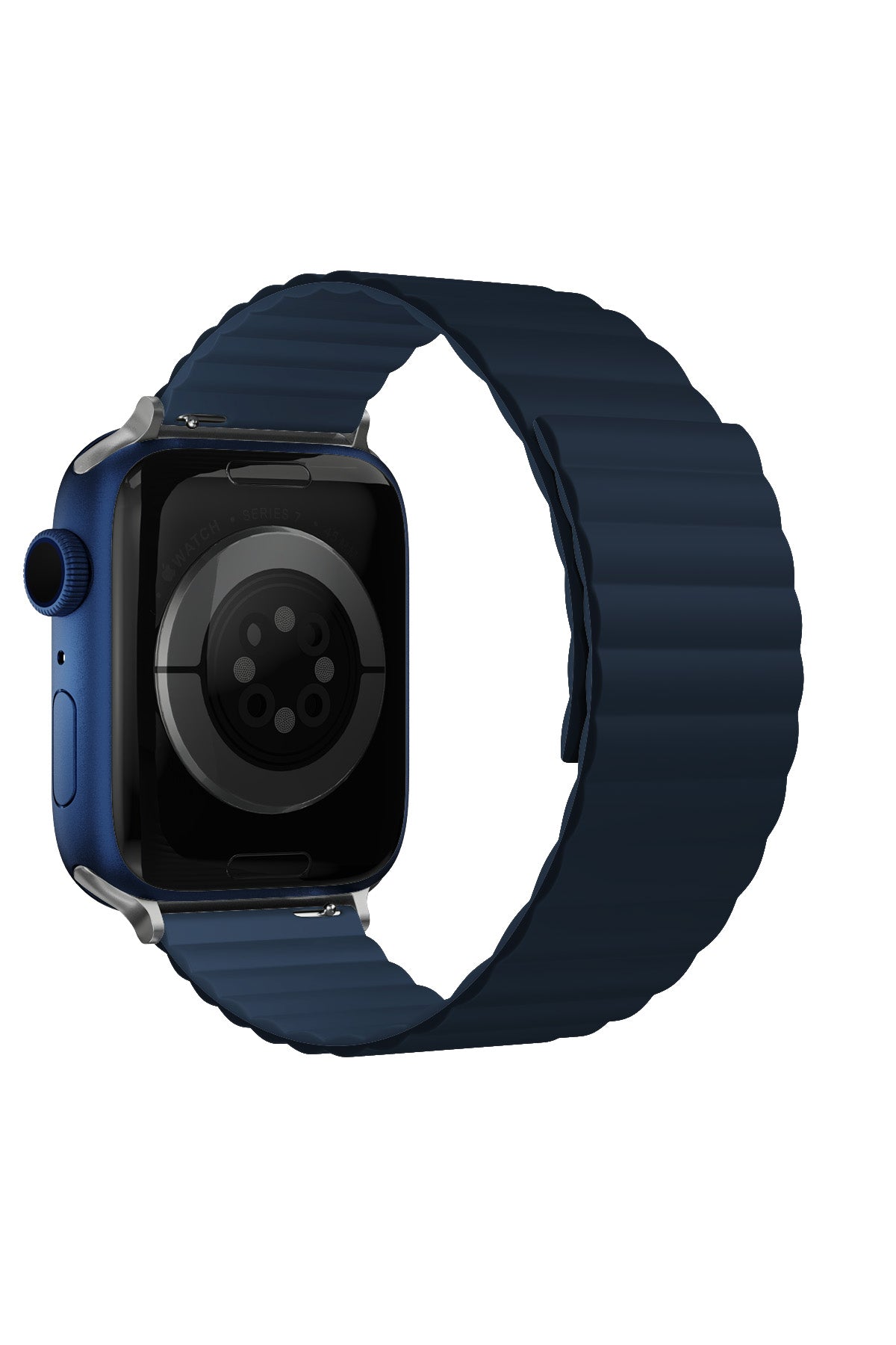 Apple Watch Uyumlu Baklalı Louis Loop Kordon Admiral Blue  bikordon