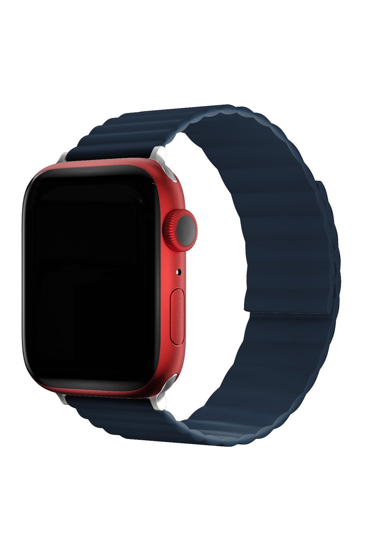 Apple Watch Uyumlu Baklalı Louis Loop Kordon Admiral Blue  bikordon