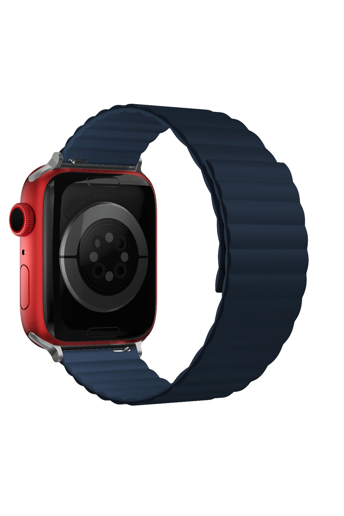 Apple Watch Uyumlu Baklalı Louis Loop Kordon Admiral Blue  bikordon