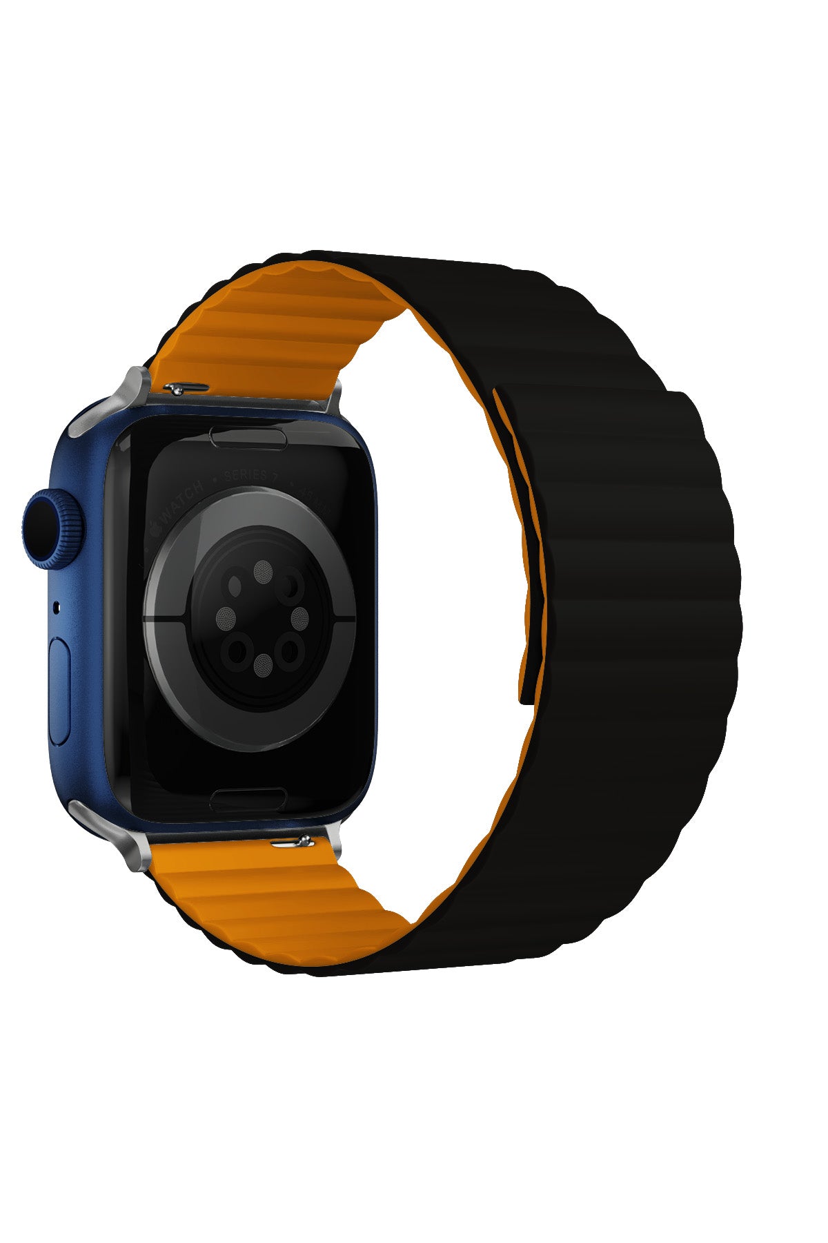 Apple Watch Uyumlu Baklalı Louis Loop Kordon Black Alloy  bikordon