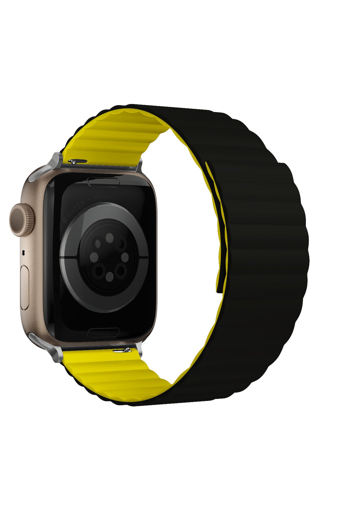 Apple Watch Uyumlu Baklalı Louis Loop Kordon Black Aureolin  bikordon