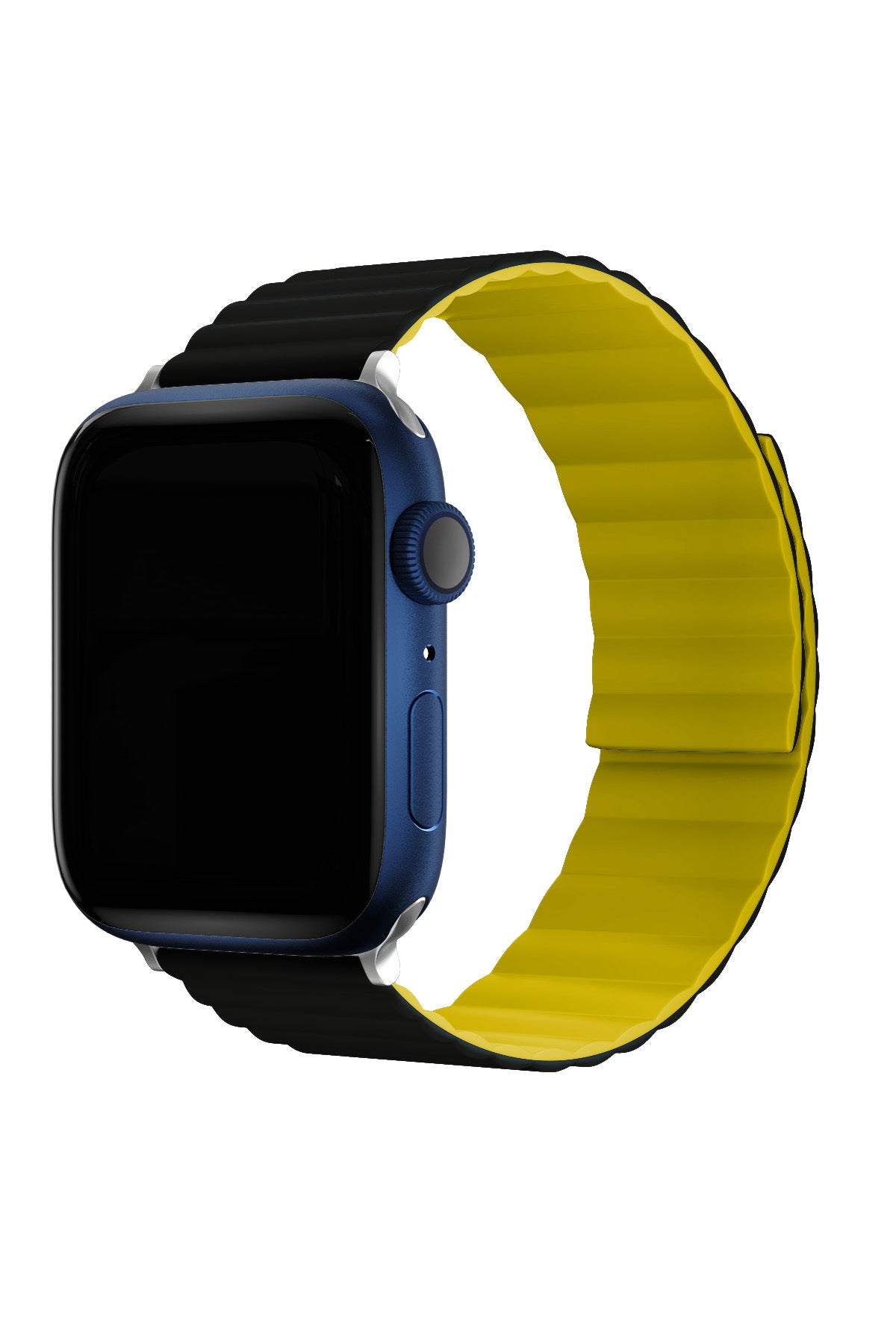 Apple Watch Uyumlu Baklalı Louis Loop Kordon Black Aureolin  bikordon