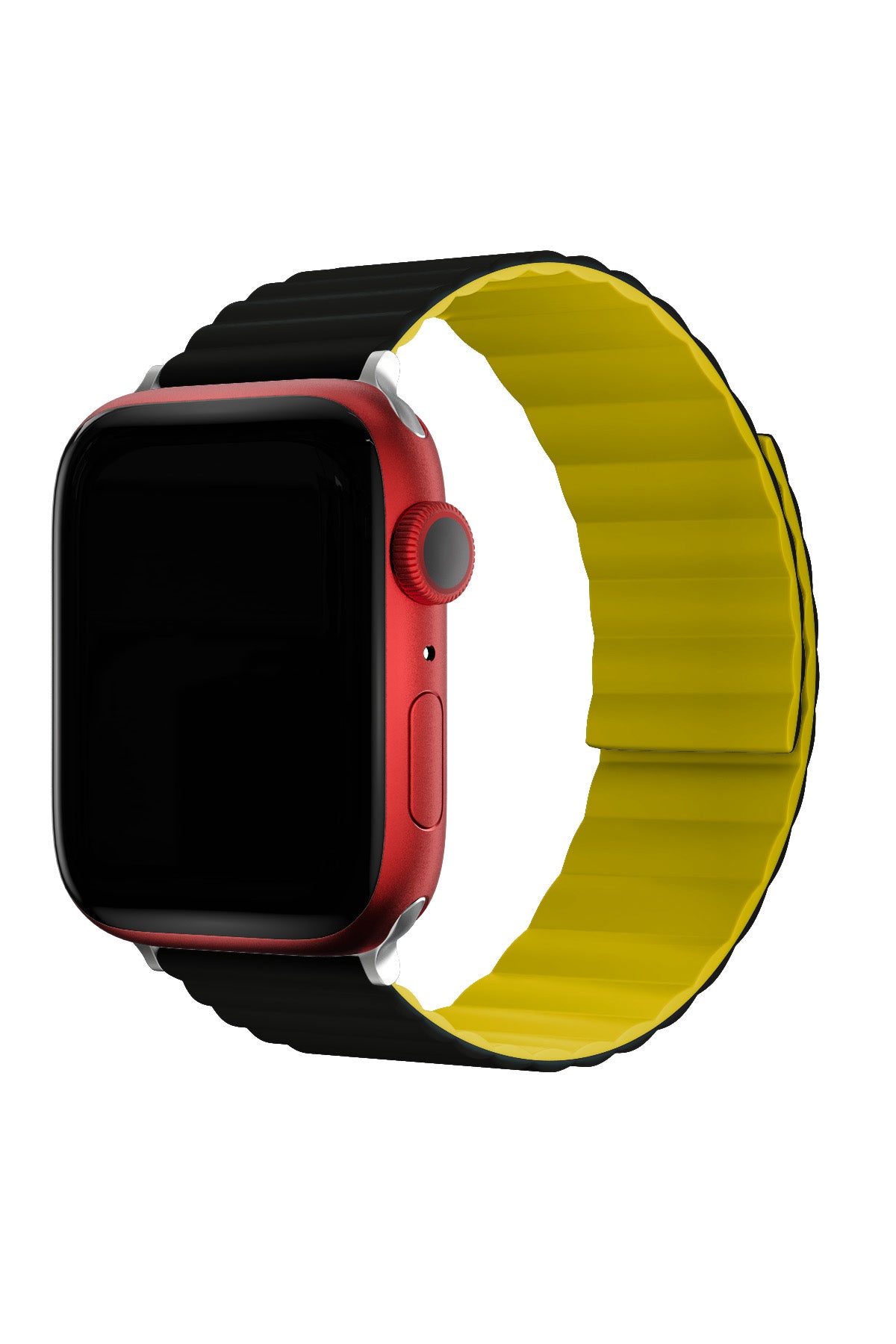 Apple Watch Uyumlu Baklalı Louis Loop Kordon Black Aureolin  bikordon