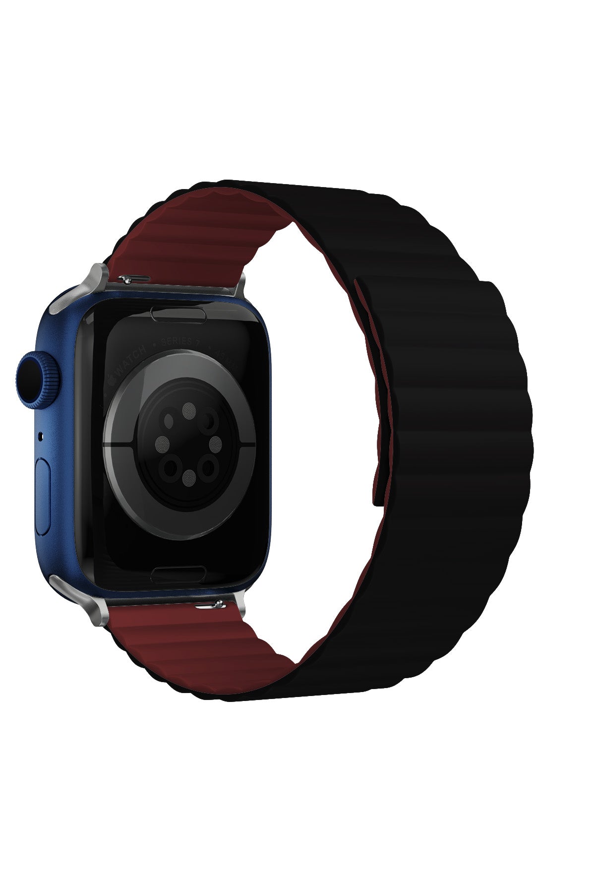 Apple Watch Uyumlu Baklalı Louis Loop Kordon Cool Black  bikordon