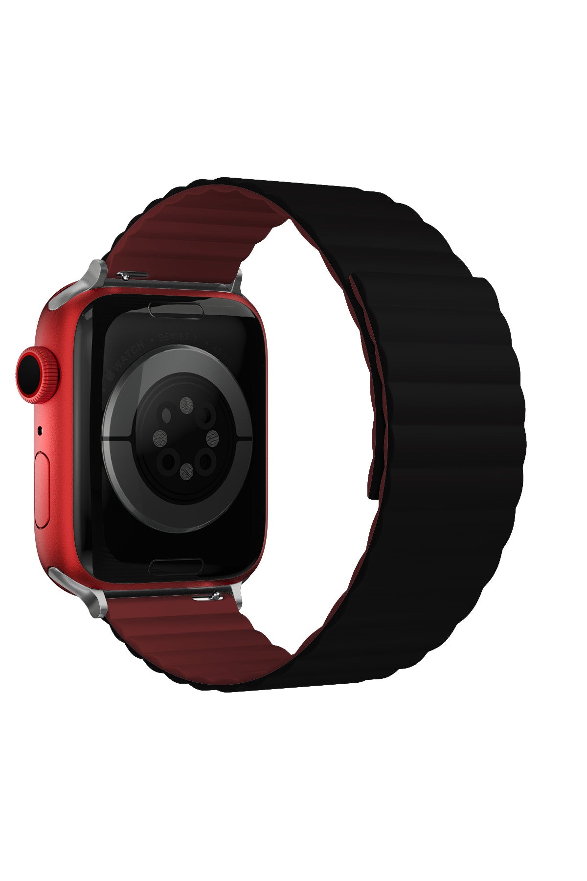 Apple Watch Uyumlu Baklalı Louis Loop Kordon Cool Black  bikordon
