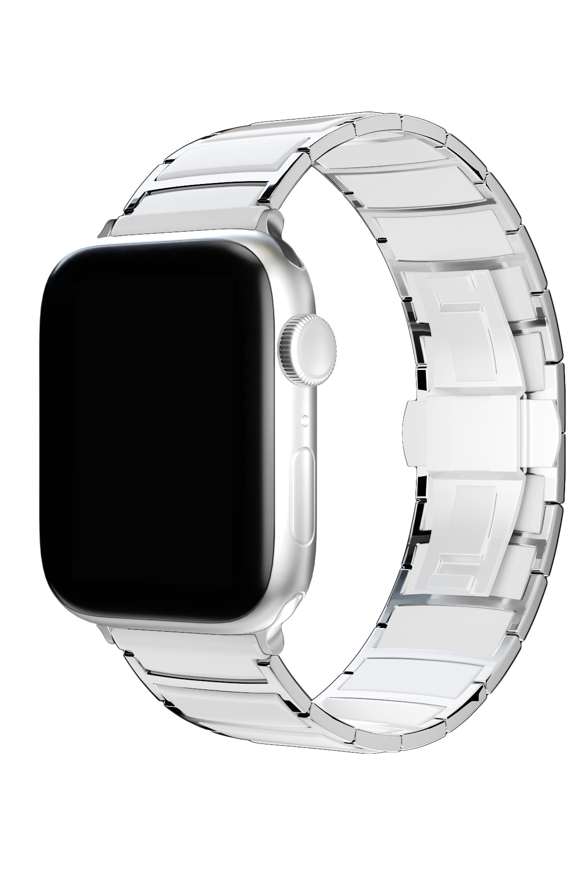 Apple Watch Uyumlu Çelik Seramik Luna Loop Kordon Havlit  bikordon