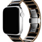 Apple Watch Uyumlu Çelik Seramik Luna Loop Kordon Kuvars