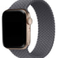 Apple Watch Uyumlu Örgü Loop Kordon Jet Gray
