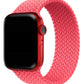 Apple Watch Uyumlu Örgü Loop Kordon Mercan Pembe