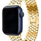 Apple Watch Uyumlu Simetro Loop Çelik Kordon Gold