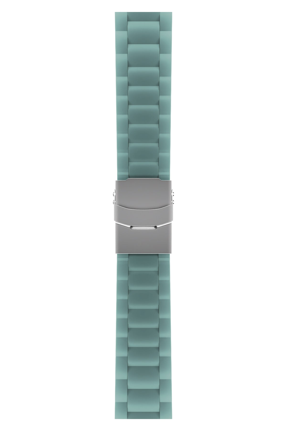 Apple Watch Uyumlu Soft Buckle Silikon Kordon Viridian  bikordon