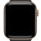 Apple Watch Uyumlu Solo Loop Silikon Kordon Siyah