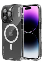 Youngkit Exquisite iPhone 14 Pro Magsafe Siyah Kılıf Youngkit