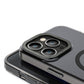 Youngkit Glaze iPhone 14 Pro Şeffaf Kılıf Siyah Kamera Çerçeveli