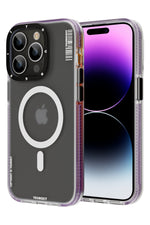 Youngkit Jane Sand iPhone 14 Pro Max Magsafe Buzlu Derin Mor Kılıf Youngkit