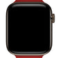 Apple Watch Uyumlu Cross Loop Silikon Kordon Rubinrod