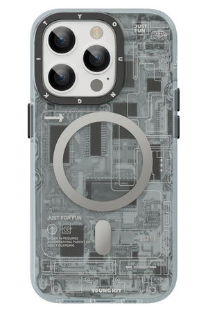 Youngkit Technology iPhone 14 Pro Max Magsafe Uyumlu Siyah Kılıf