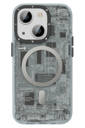 Youngkit Technology iPhone 14 Magsafe Uyumlu Siyah Kılıf