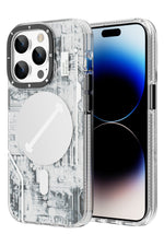Youngkit Technology iPhone 13 Pro Max Magsafe Uyumlu Beyaz Kılıf Youngkit