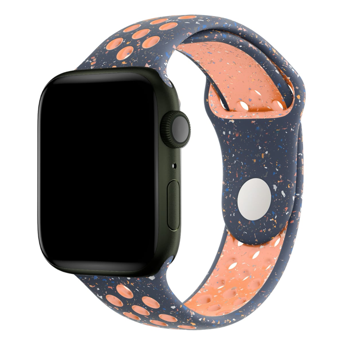 Apple Watch ve Ultra uyumlu Delikli Silikon kordon