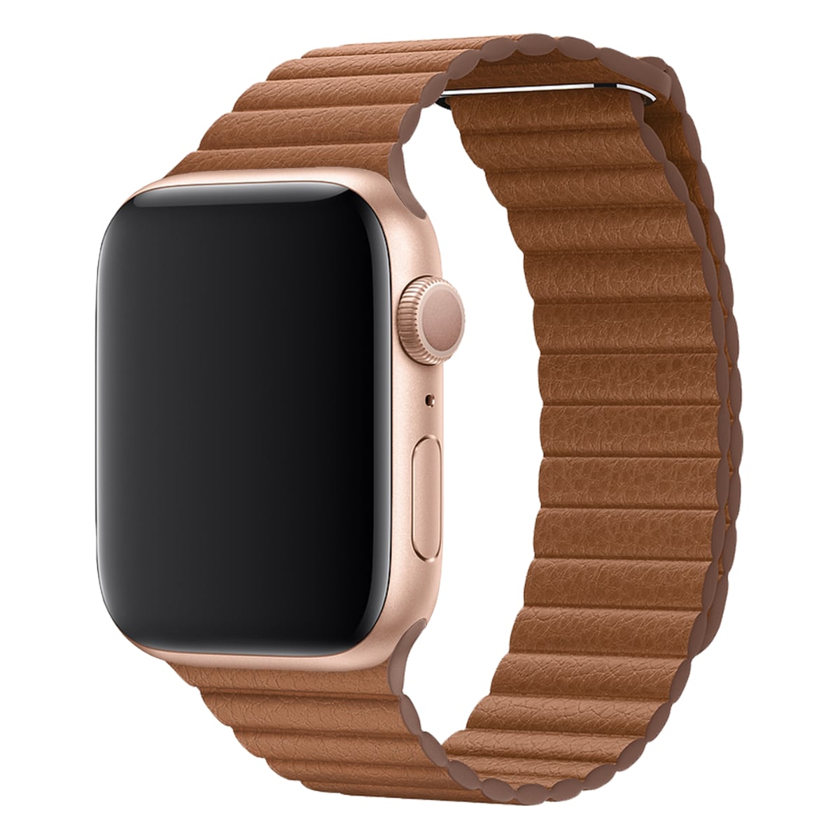 Apple Watch ve Ultra uyumlu Deri Loop kordon