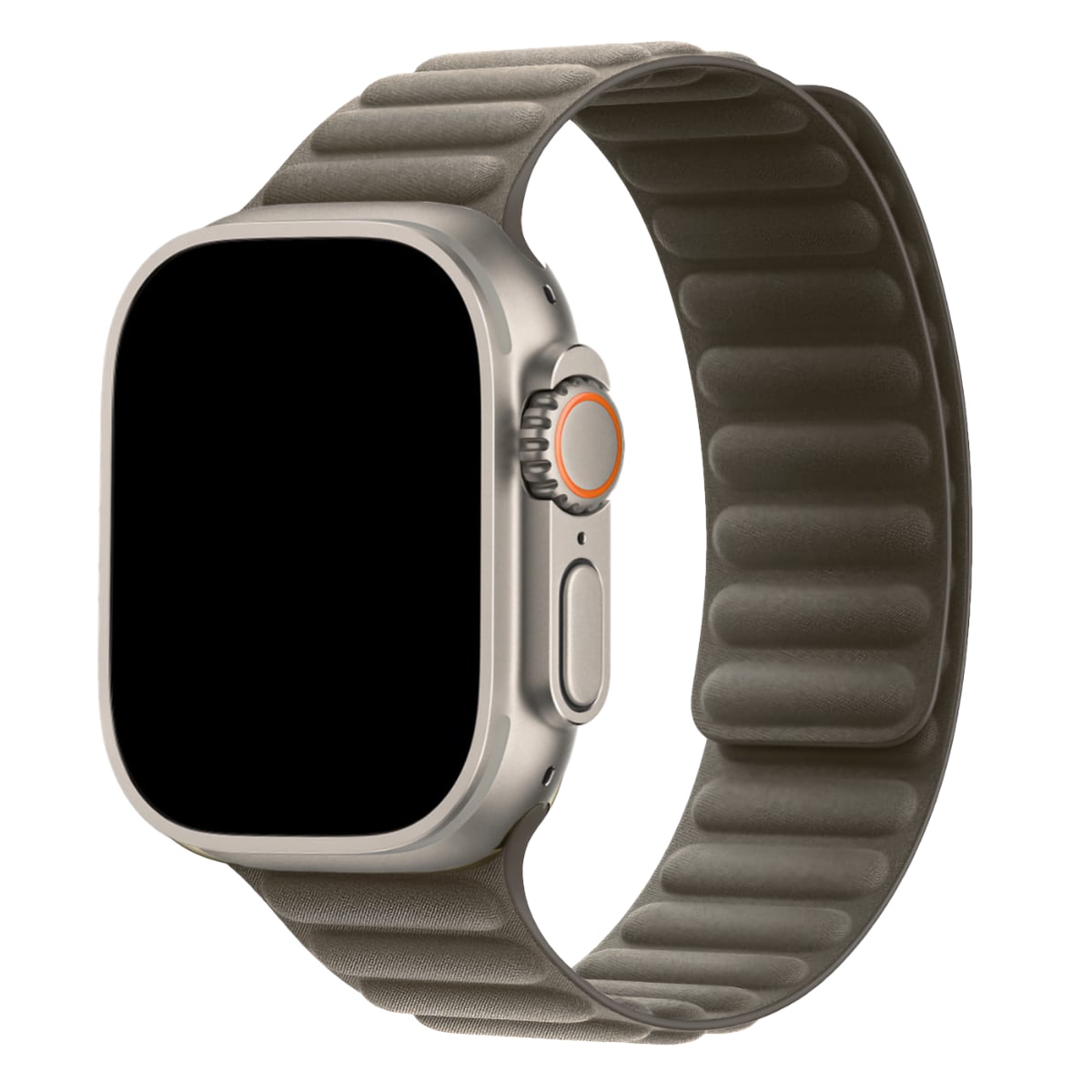 Apple Watch ve Ultra uyumlu Baklalı Loop örgü kordon