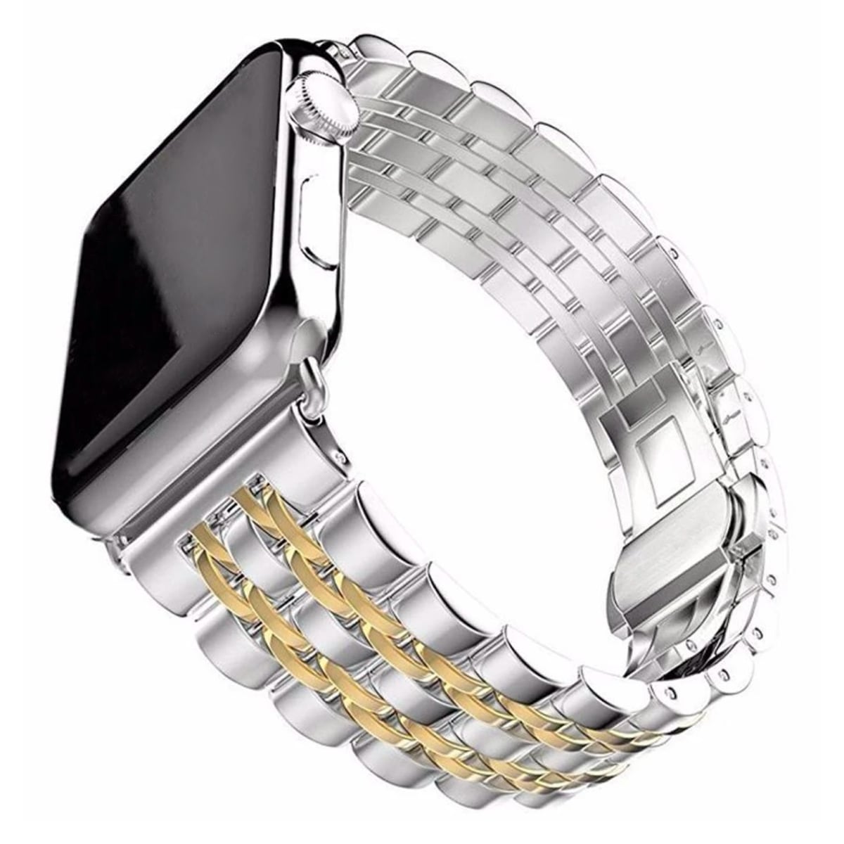 Apple Watch ve Ultra uyumlu Klasik Loop çelik kordon