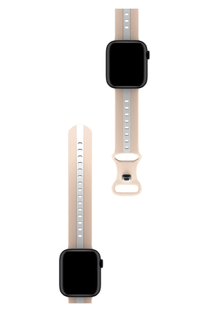 Apple Watch Uyumlu Dual Silikon Kordon Adel  bikordon