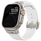 Apple Watch Uyumlu Streamlined Silikon Kordon Alabaster
