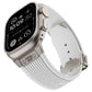 Apple Watch Uyumlu Streamlined Silikon Kordon Alabaster