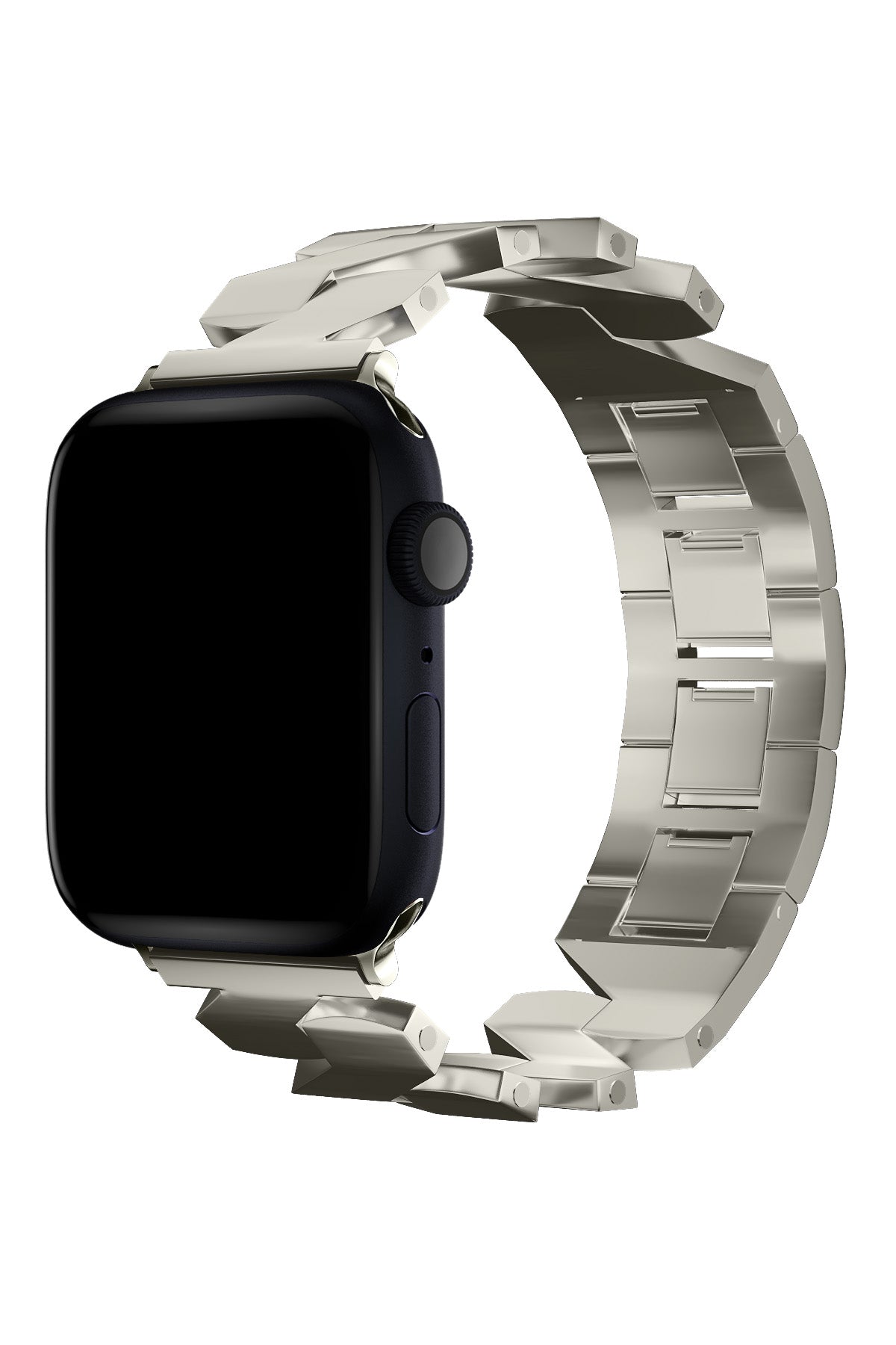 Apple Watch Uyumlu Zigzag Loop Kordon Angora  bikordon