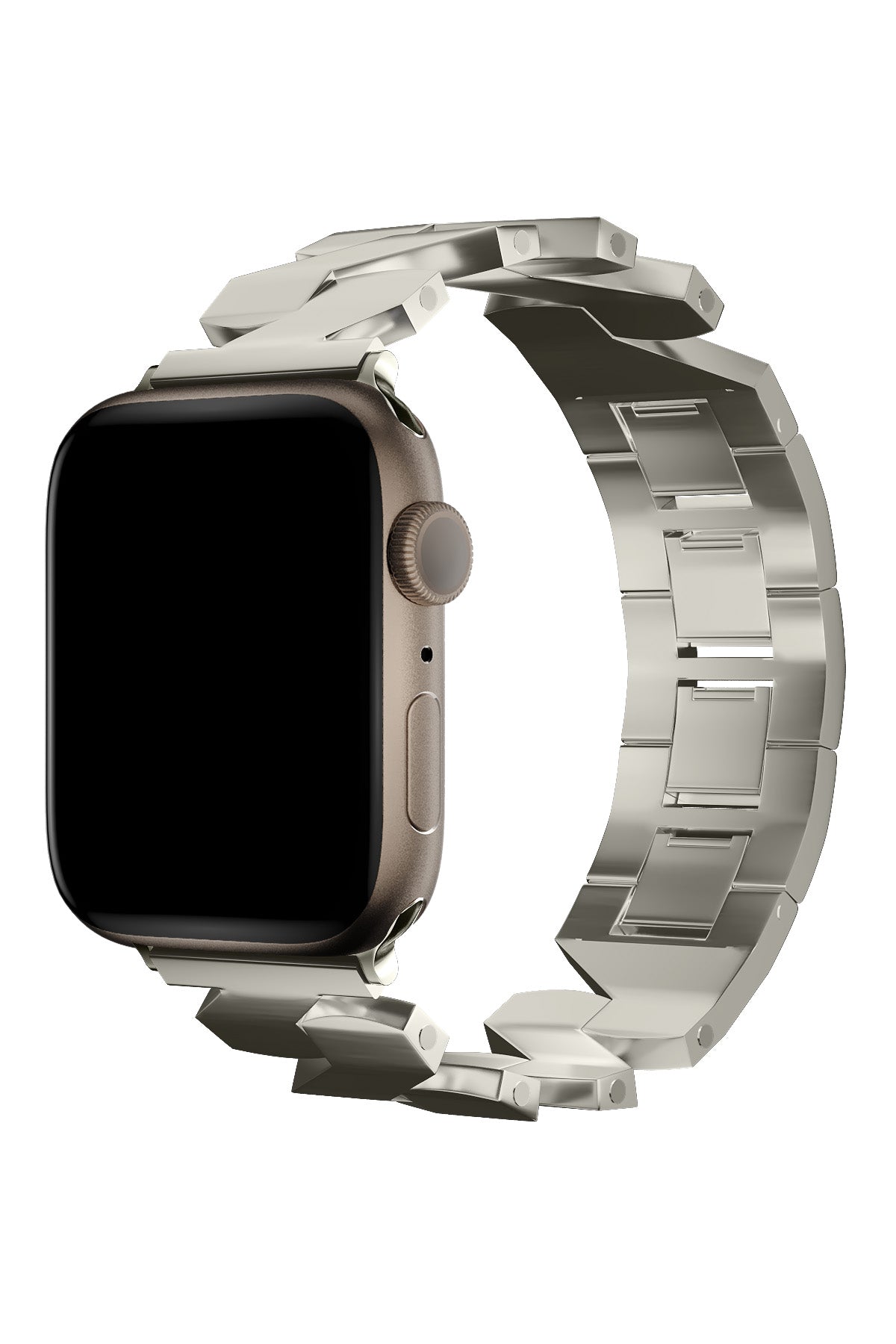 Apple Watch Uyumlu Zigzag Loop Kordon Angora  bikordon