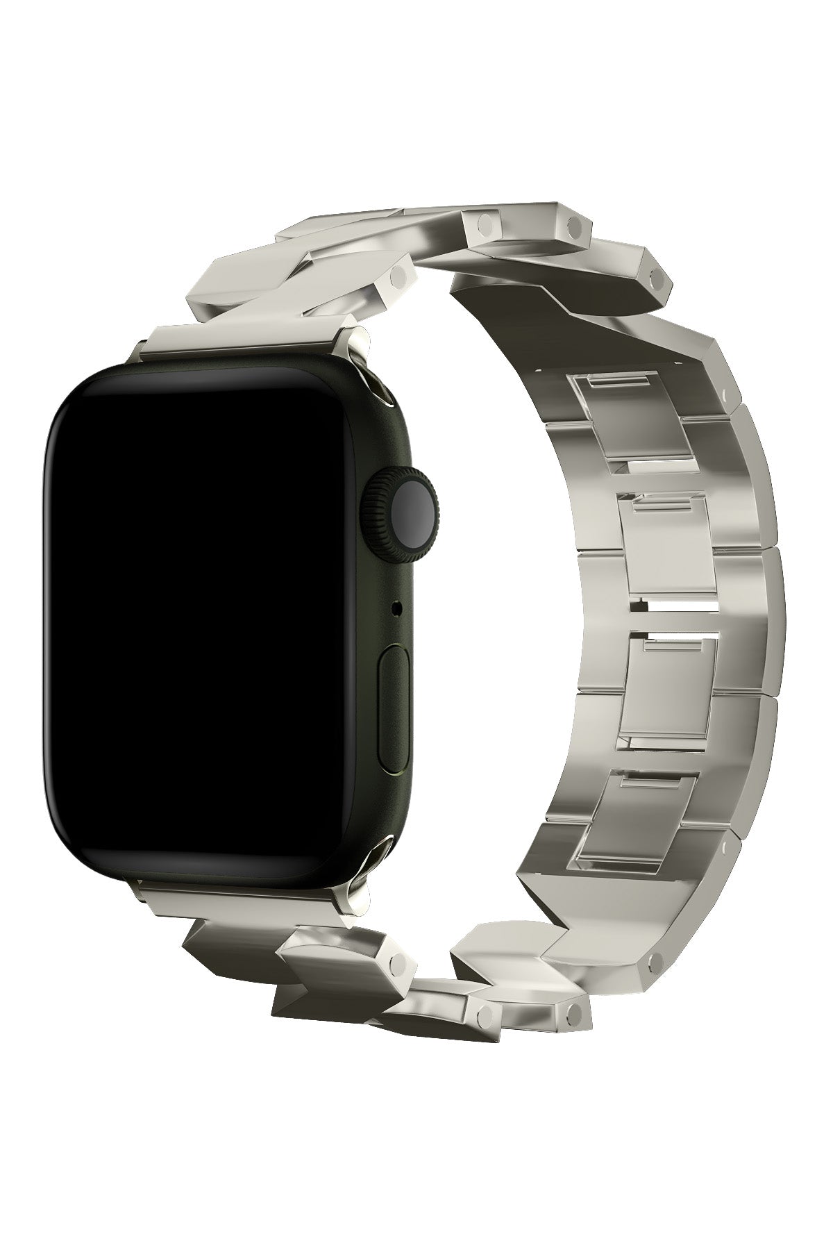 Apple Watch Uyumlu Zigzag Loop Kordon Angora  bikordon