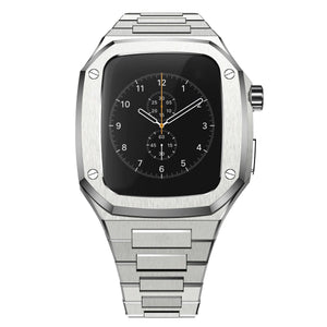 Apple Watch Uyumlu Belize Kasa Koruyucu Kordon Gümüş Gri  bikordon