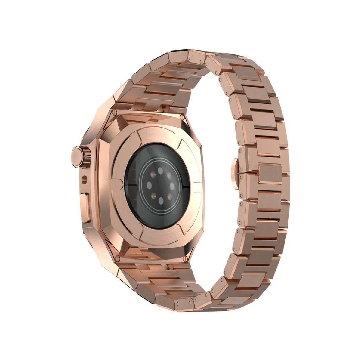 Apple Watch Uyumlu Belize Kasa Koruyucu Kordon Rose Gold  bikordon
